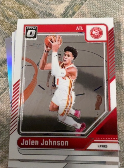 2024-25 Panini Donruss Optic #79 Jalen Johnson — front