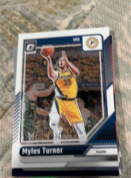 2024-25 Panini Donruss Optic #111 Myles Turner — front