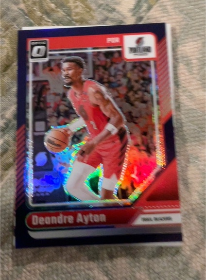 2024-25 Panini Donruss Optic #37 Deandre Ayton — front