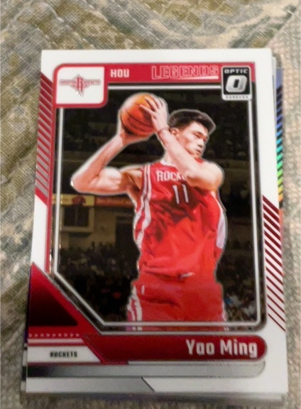 2024-25 Panini Donruss Optic #226 Yao Ming — front