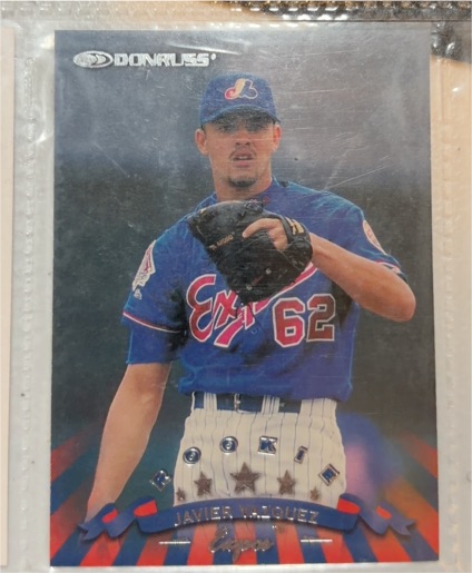1998 Donruss #304 Javier Vazquez — front
