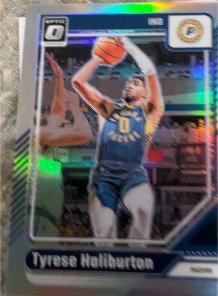 2024-25 Donruss Optic #215 Tyrese Haliburton — front