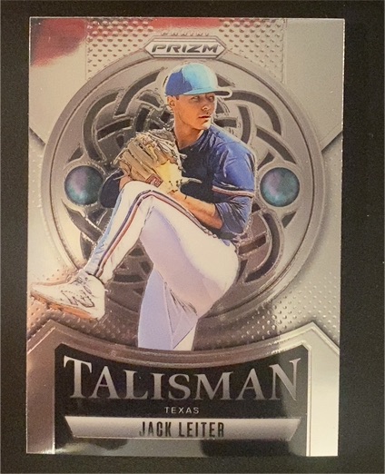 2025 Panini Prizm #12 Jack Leiter Talisman — front