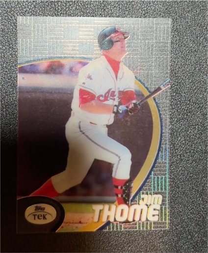 1998 Topps Tek #89 Jim Thome — front