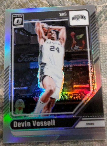 2024-25 Donruss Optic #157 Devin Vassell — front