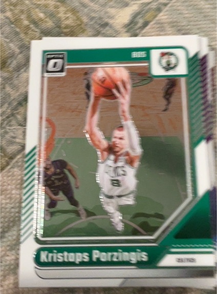 2024-25 Donruss Optic #94 Kristaps Porzingis — front