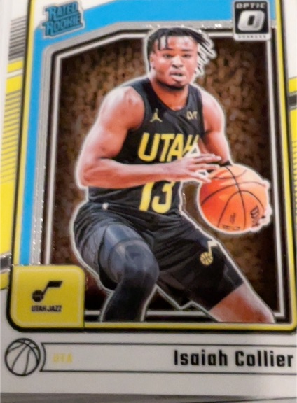 2024-25 Donruss Optic #295 Isaiah Collier — front