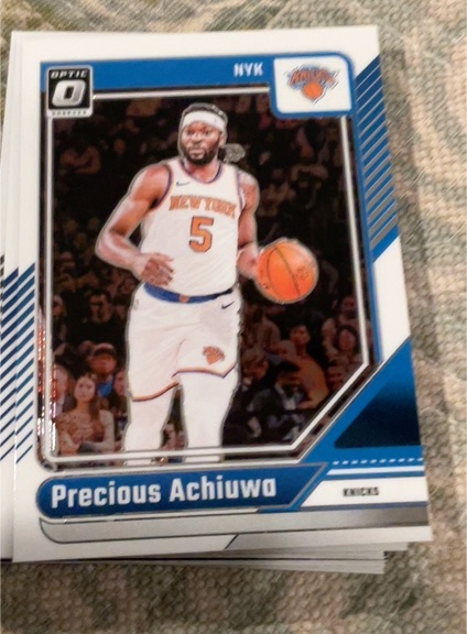 2024-25 Panini Donruss Optic #201 Precious Achiuwa — front