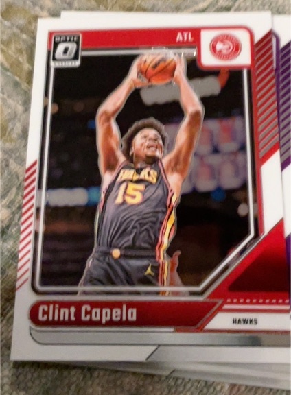 2024-25 Panini Donruss Optic #209 Clint Capela — front