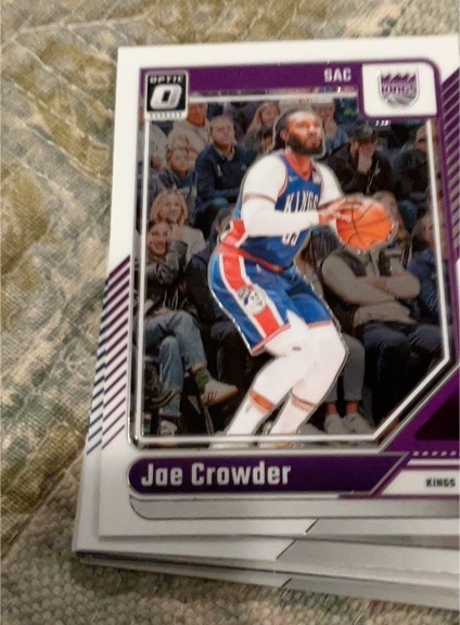 2024-25 Panini Donruss Optic #52 Joe Crowder — front