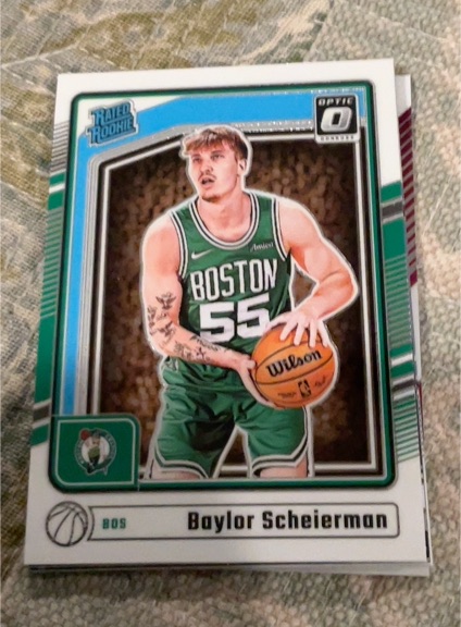 2024-25 Panini Donruss Optic #263 Baylor Scheierman — front