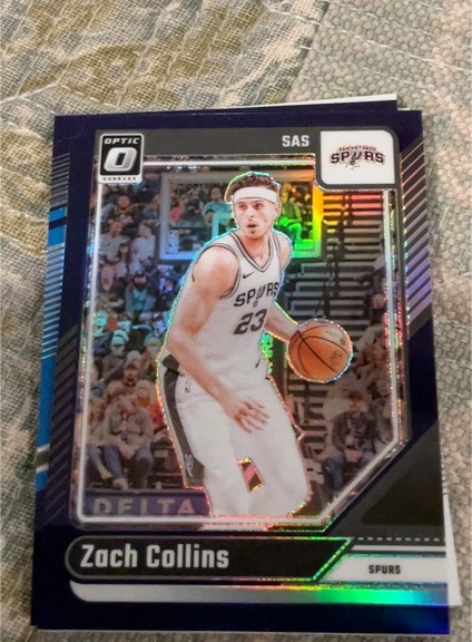 2024-25 Panini Donruss Optic #204 Zach Collins — front