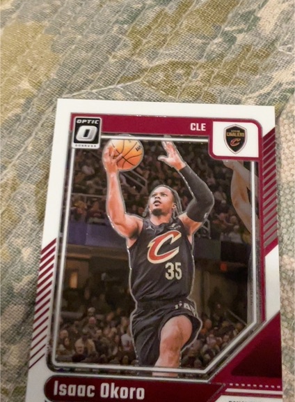 2024-25 Panini Donruss Optic #93 Isaac Okoro — front