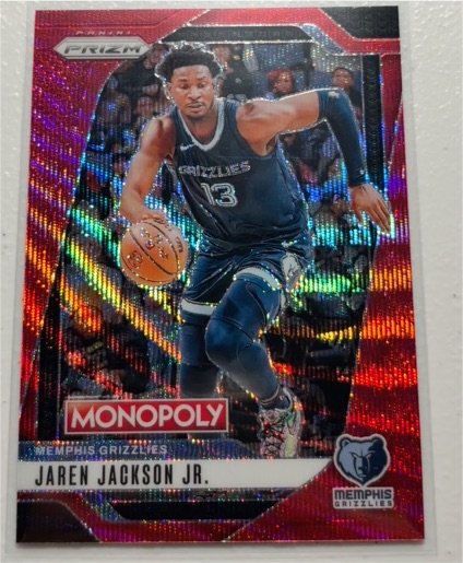2024-25 Panini Prizm Monopoly #23 Jaren Jackson Jr. — front