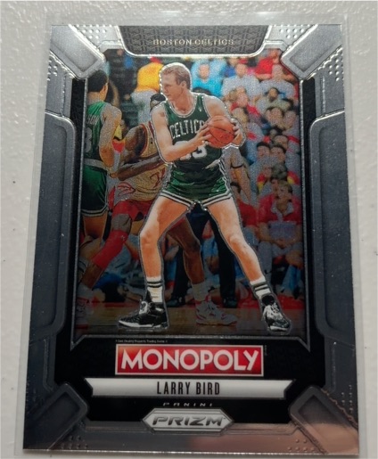 2024-25 Panini Prizm Monopoly #LEG3 Larry Bird Legends — front