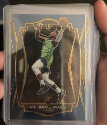 2020-21 Panini Select Premier Level #169 Anthony Edwards — front