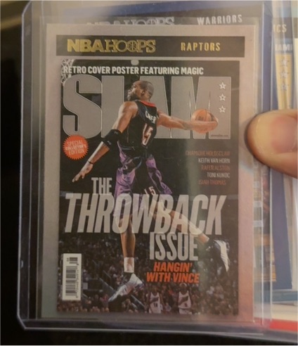 2020-21 Panini NBA Hoops #14 Vince Carter SLAM Insert — front