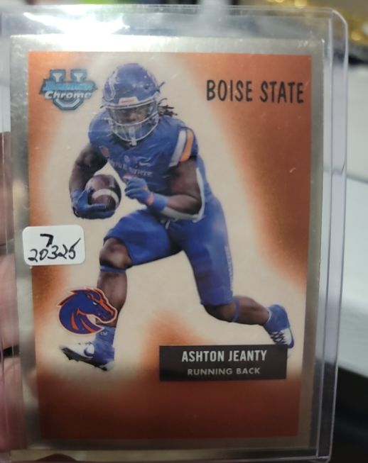 2024 Bowman University Chrome #55B-21 Ashton Jeanty — front