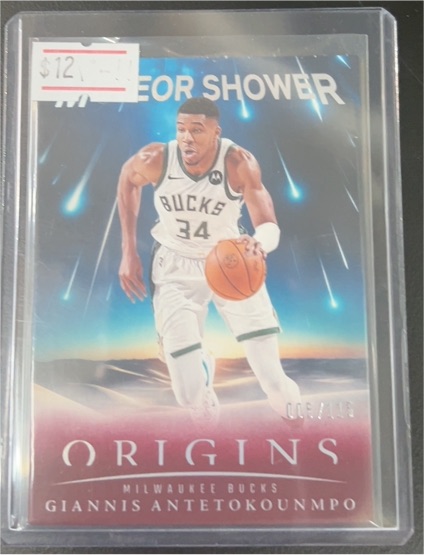 2024-25 Panini Origins #22 Giannis Antetokounmpo Meteor Shower — front