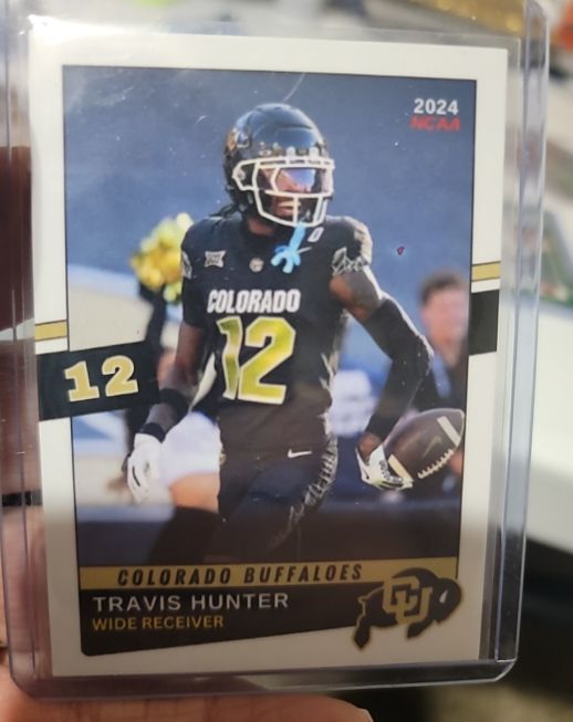2024 Unknown Travis Hunter #12 Colorado Buffaloes — front