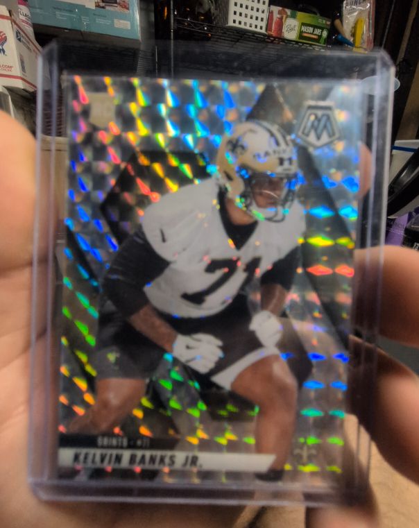 2025 Panini Mosaic #338 Kelvin Banks Jr — front