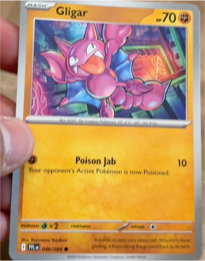 2025 Pokémon ME02: Phantasmal Flames #049 Gligar — front