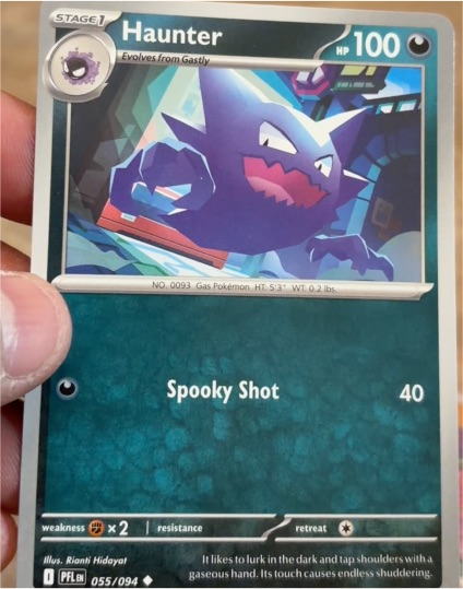 2025 Pokémon ME02: Phantasmal Flames #055 Haunter — front