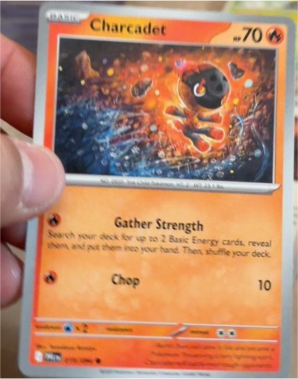 2025 Pokémon Phantasmal Flames #019 Charcadet — front