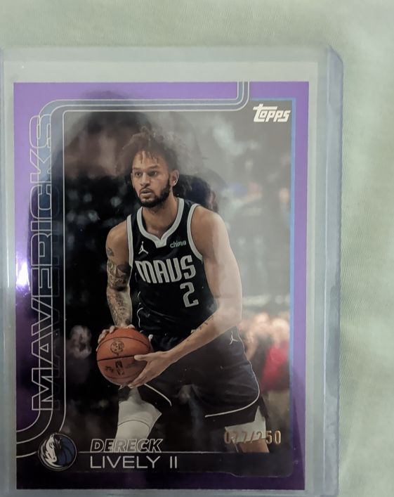 2025-26 Topps #172 Dereck Lively II — front