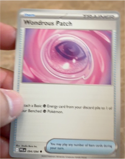 2025 Pokémon ME02 Phantasmal Flames #094 Wondrous Patch — front