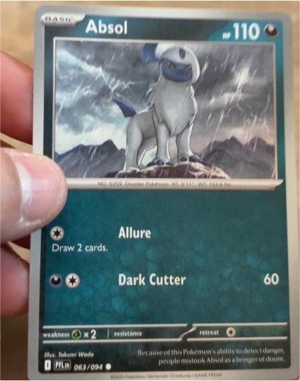 2025 Pokémon ME02 #063 Absol — front