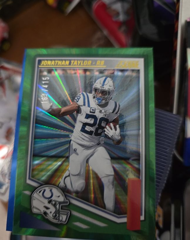 2024 Score #138 Jonathan Taylor — front