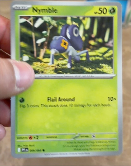 2025 Pokémon Phantasmal Flames #009 Nymble — front