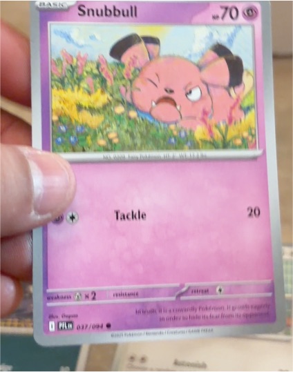 2025 Pokémon ME02: Phantasmal Flames #037 Snubbull — front
