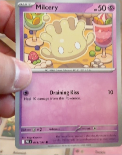 2025 Pokémon ME02: Phantasmal Flames #043 Milcery — front