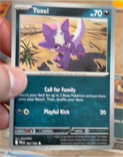 2025 Pokemon ME02 #067 Toxel Phantasmal Flames — front