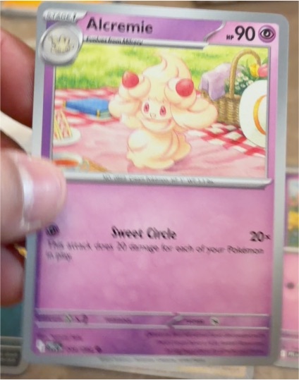 2025 Pokemon Phantasmal Flames #44 Alcremie — front