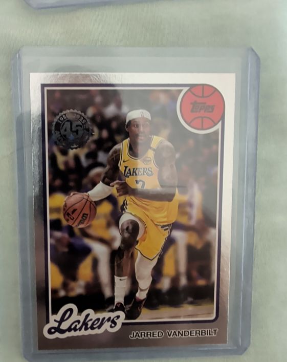 2025-26 Topps 45th Anniversary #80BK-3 Jarred Vanderbilt — front