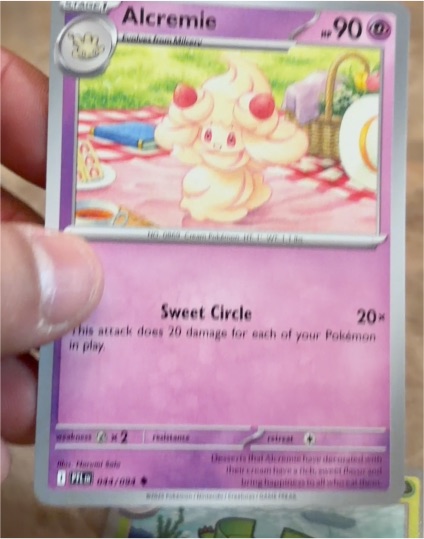 2025 Pokémon ME02: Phantasmal Flames #044 Alcremie — front