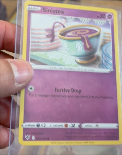 2020 Pokémon Darkness Ablaze #082 Sinistea — front