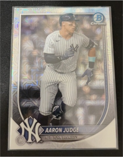 2025 Bowman Chrome #99 Aaron Judge — front