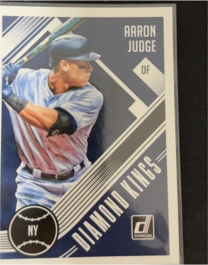 2018 Donruss Diamond Kings #19 Aaron Judge — front