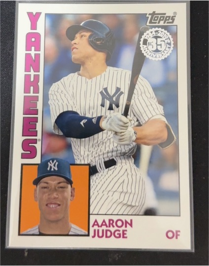 2019 Topps '84 Topps #T84-100 Aaron Judge — front