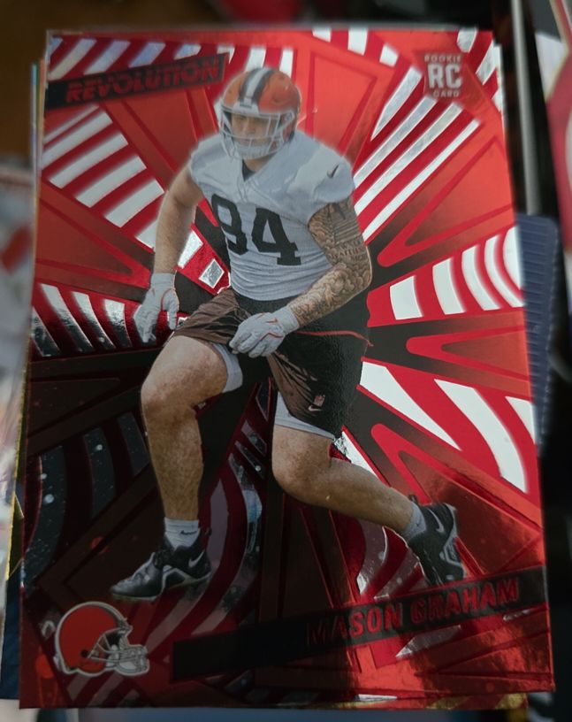 2025 Panini Revolution #227 Mason Graham Rookie Card — front