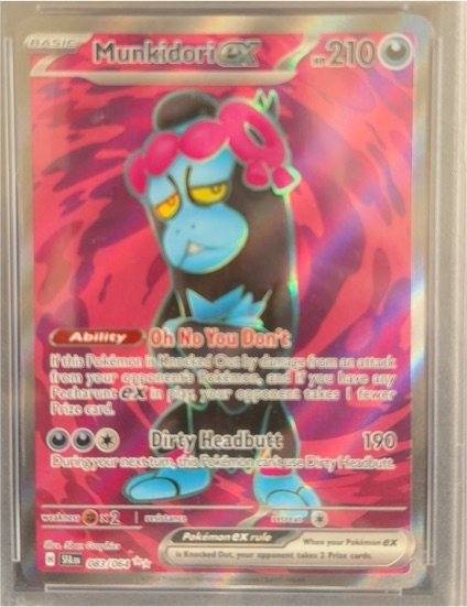 2024 Pokémon Shrouded Fable #083 Munkidori ex — front
