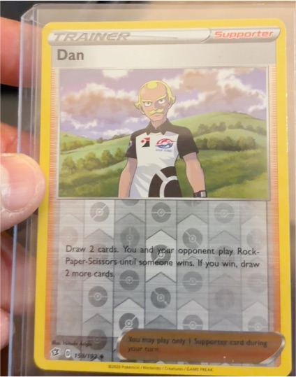 2020 Pokémon SWSH02: Rebel Clash #158 Dan — front