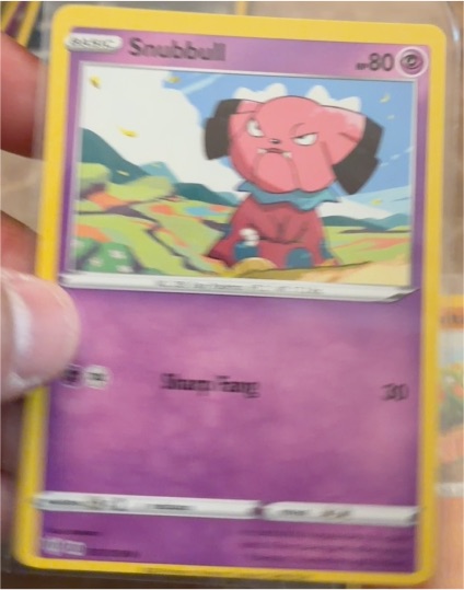 2020 Pokémon Sword & Shield Darkness Ablaze #070 Snubbull — front
