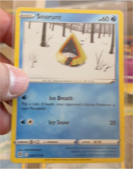 2022 Pokémon Brilliant Stars #034 Snorunt — front