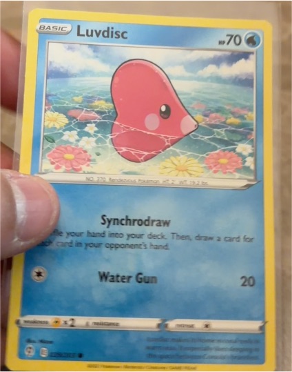 2021 Sword & Shield - Evolving Skies #39 Luvdisc — front