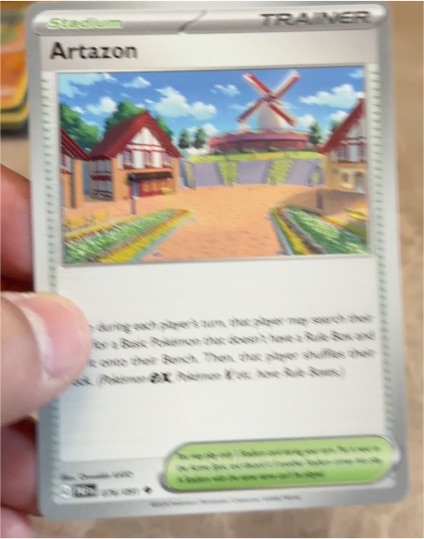 2023 Pokémon SV02: Paldea Evolved #171 Artazon — front